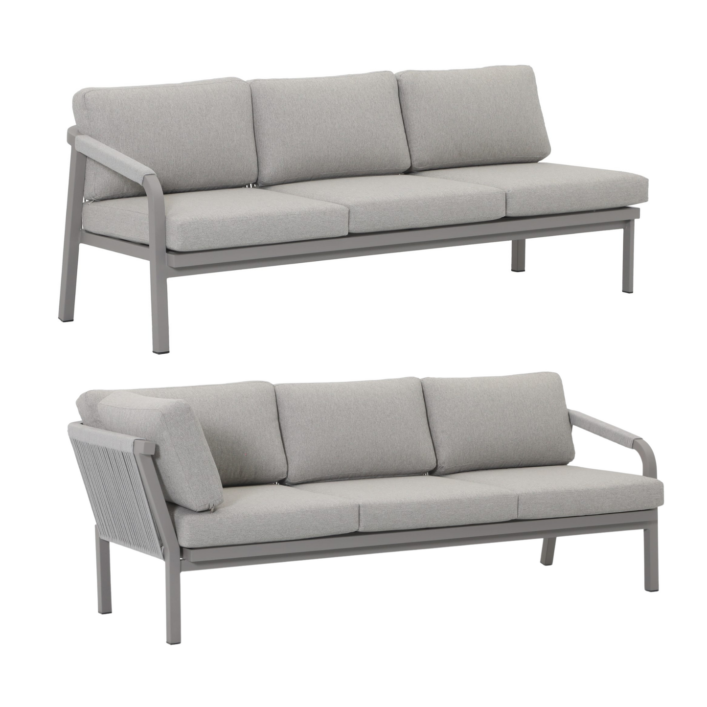 Kettler Como Corner Lounge Dining Set with Footstools