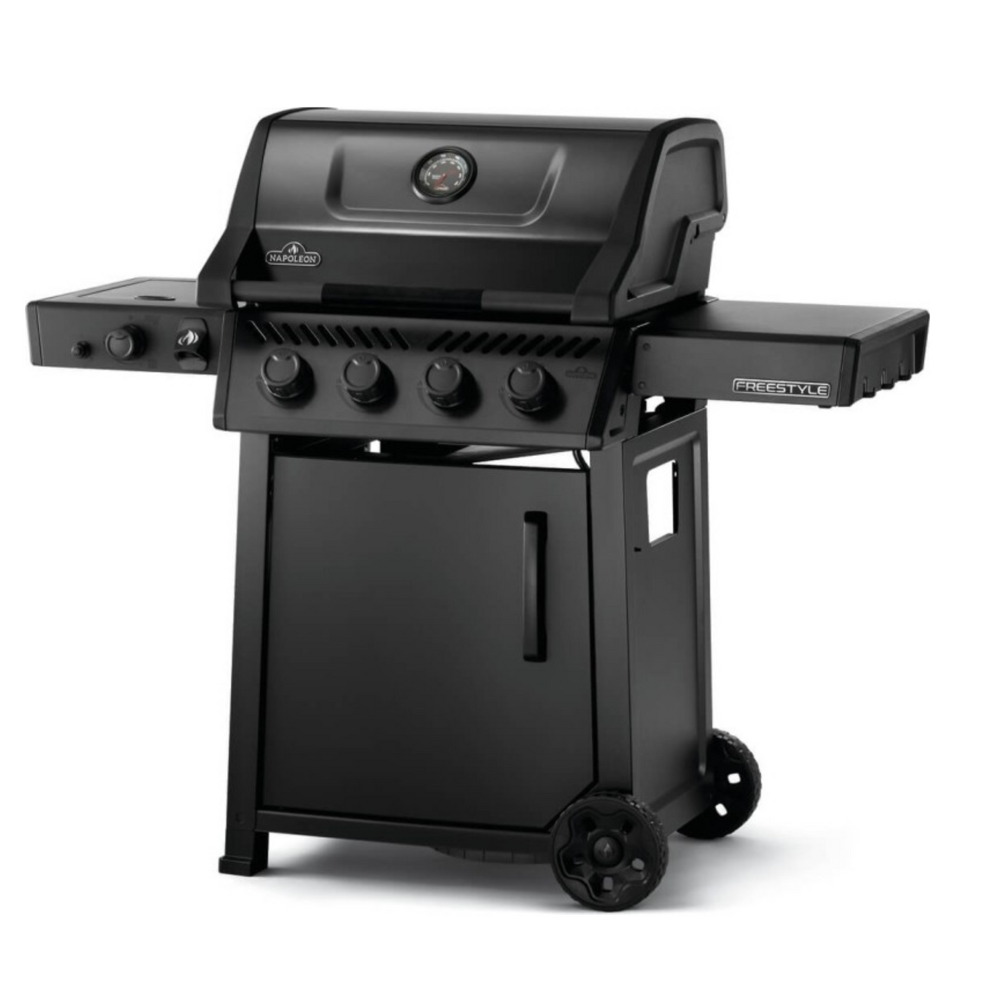 Napoleon Grills Phantom FREESTYLE 425 Gas BBQ with Infrared Side Burner - 5 Burners in Black