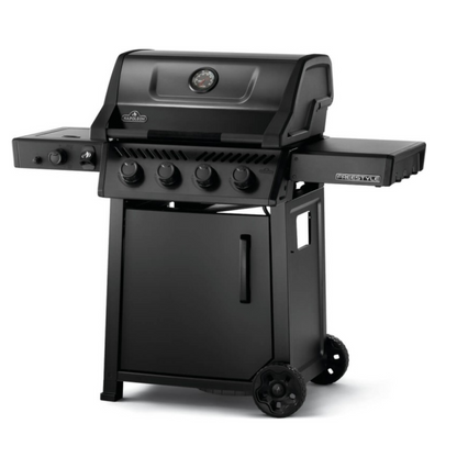 Napoleon Grills Phantom FREESTYLE 425 Gas BBQ with Infrared Side Burner - 5 Burners in Black