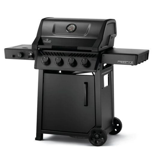 Napoleon Grills Phantom FREESTYLE 425 Gas BBQ with Infrared Side Burner - 5 Burners in Black
